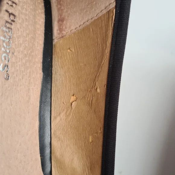 Hush Puppies Size 9 Animal Print Leather Ballet Flats Shoes - Picture 12 of 14